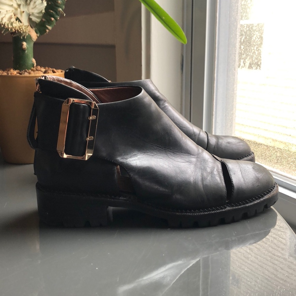 Jeffery Campbell Great Moments Black booties
